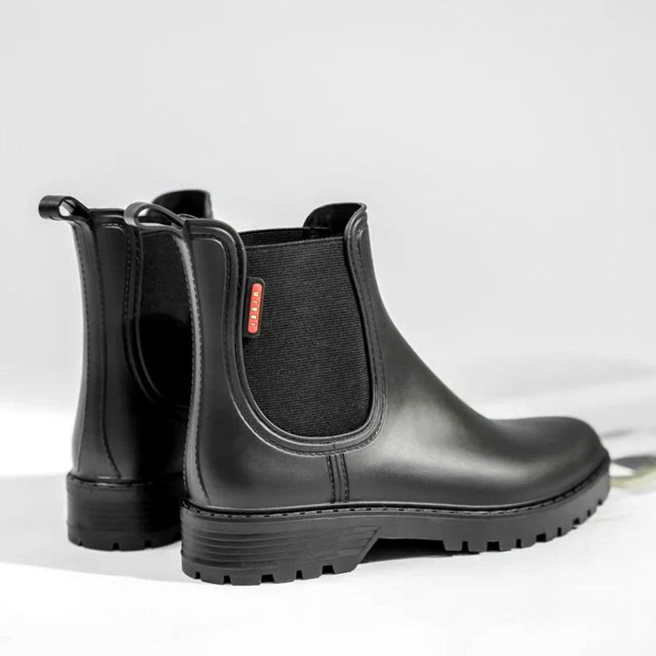 Women's Waterproof Insulated Chelsea Boots Elastic Side Panel